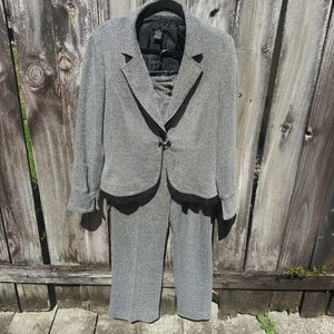 🌟Focus 2000 Vintage Grey 2 Piece Suit Set Size 12
